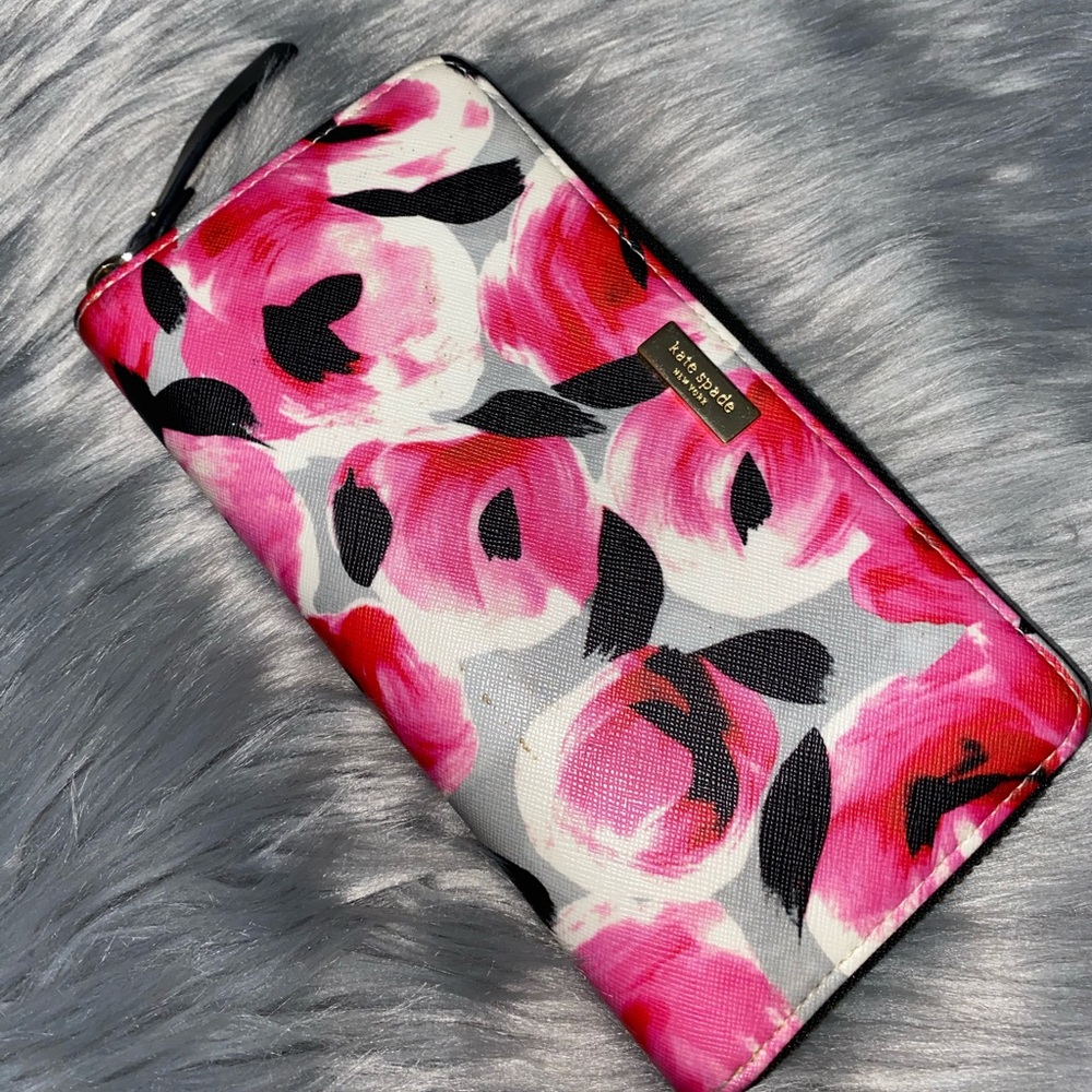 Kate Spade Budding Roses Wallet